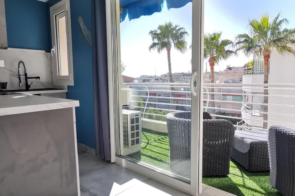 Cannes Pointe Croisette Studio Plage 2 Min A Pieds Buitenkant foto