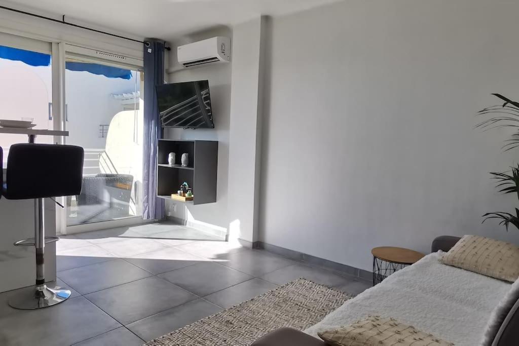 Cannes Pointe Croisette Studio Plage 2 Min A Pieds Buitenkant foto